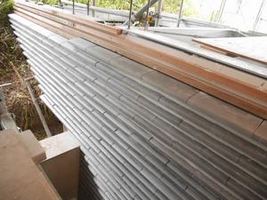 練塀の作業開始の画像2