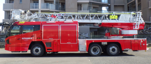 はしご付消防ポンプ車2