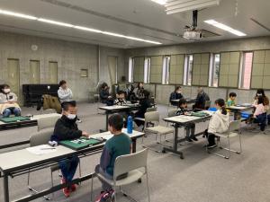オセロ講座 対局の様子