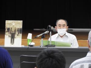 令和5年8月2日「わたしは戦争を忘れない」講演の様子