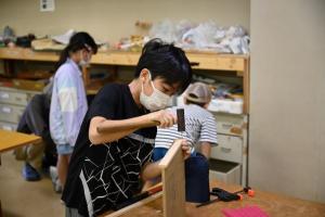 木工作の様子⑶