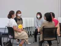 フリートーク中の写真