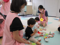 託児の様子の写真