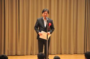 第39回水戸市少年の主張大会市長あいさつ
