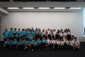 0823　市長歓迎式　集合写真