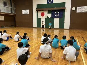 0823　歓迎交歓会　訪敦のあいさつ