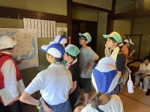 0824　旧新保本陣見学