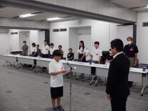 0901　報告会　敦賀市長メッセージ伝達
