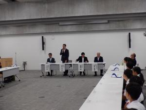 0901　報告会　副議長あいさつ
