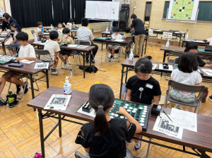 オセロ講座の様子