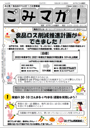 ごみマガ！vol.29表