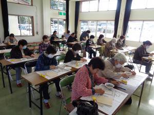 鍋敷き作り教室写真１