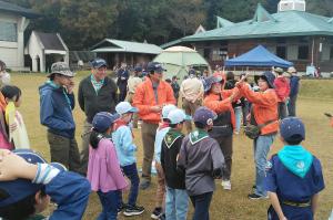 1117スカウト大会　午前プログラム　わっかゲーム1