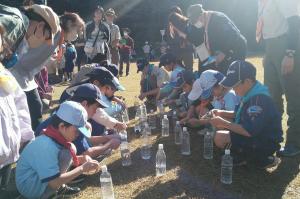 1117スカウト大会　午前プログラム　ロープワーク2
