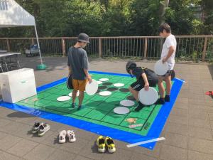 大盤オセロの様子
