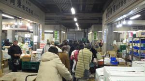 市場見学②