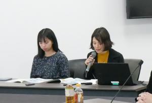 発表の様子