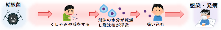 感染経路の画像