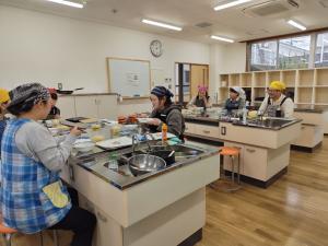 試食の様子