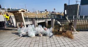 回収したごみの一部