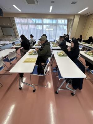 試食の様子