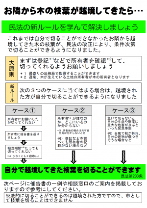 越境竹木