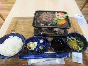 道の駅かさまでの昼食の写真です