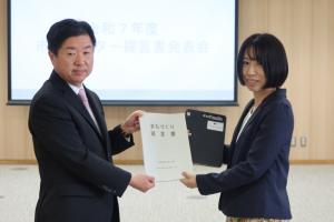 提言書提出