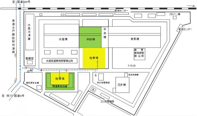 市場内案内図