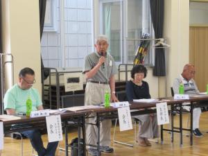 吉田地区高齢者クラブ連合会長あいさつ