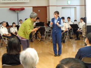 茨城県警察音楽隊演奏寸劇時写真