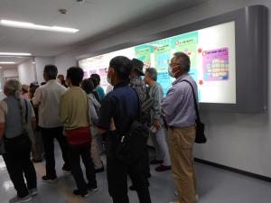 移動学習「グリコ」見学の様子