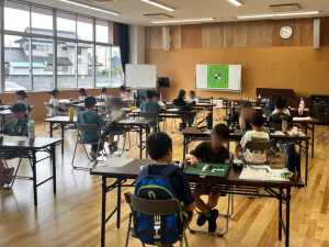酒門市民センターのオセロ講座の様子