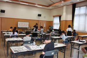 書道教室写真２