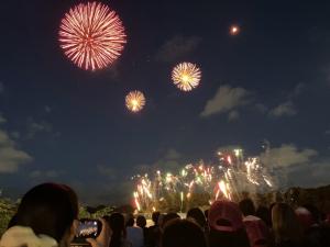 花火大会の様子