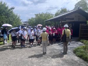 偕楽園での様子