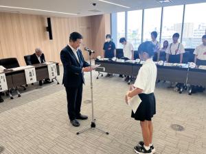 結団式様子1