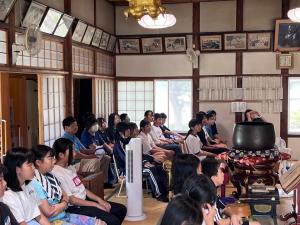 本勝寺での様子