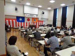 福寿のつどい全景(支部長あいさつ)