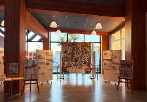 パッチワークキルト展_市民会館