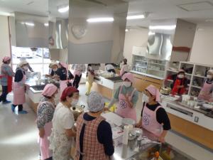 健康料理教室全景の写真その2