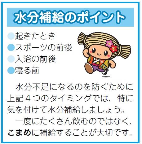 水(みず)を飲(の)むと健康(けんこう)にいい!?の画像